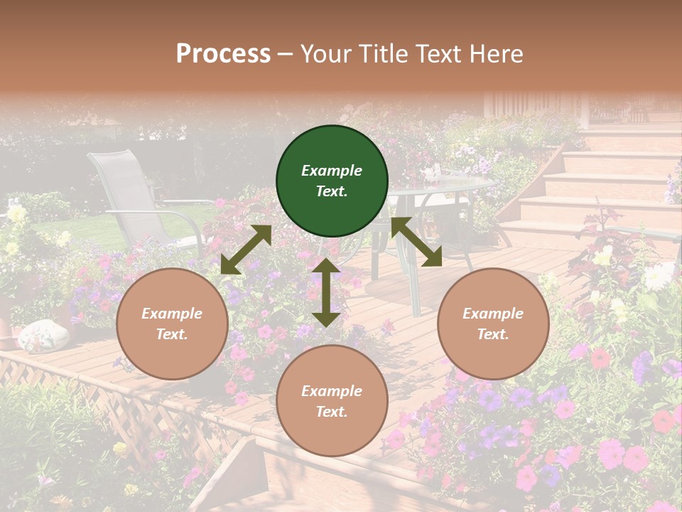 Relaxing Inviting Furniture PowerPoint Template