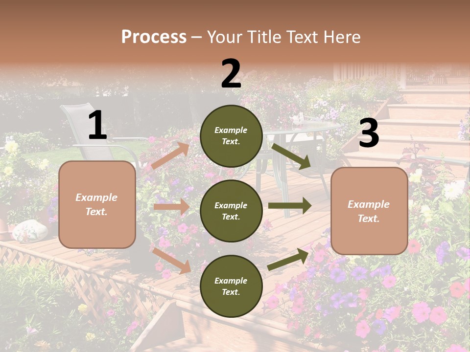 Relaxing Inviting Furniture PowerPoint Template