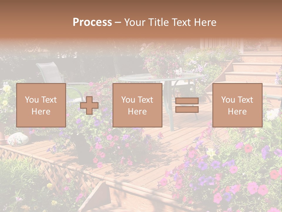 Relaxing Inviting Furniture PowerPoint Template