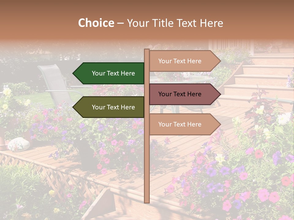 Relaxing Inviting Furniture PowerPoint Template