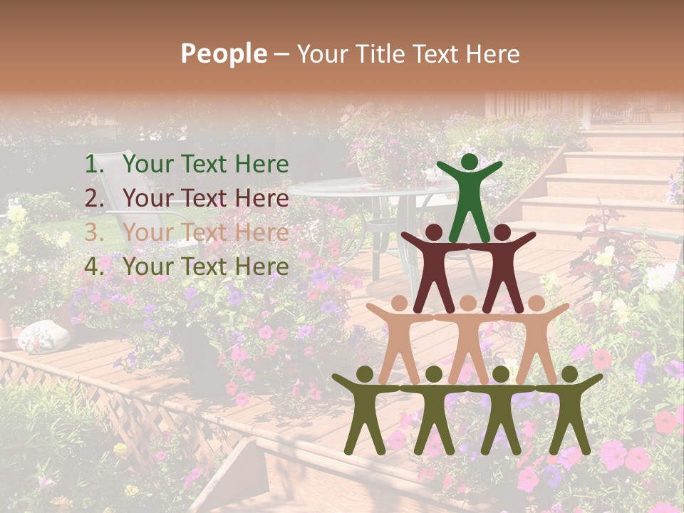 Relaxing Inviting Furniture PowerPoint Template