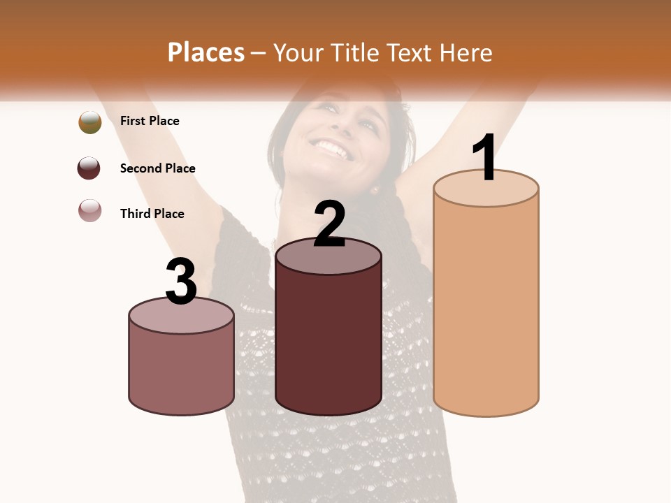 Success Happy Young PowerPoint Template