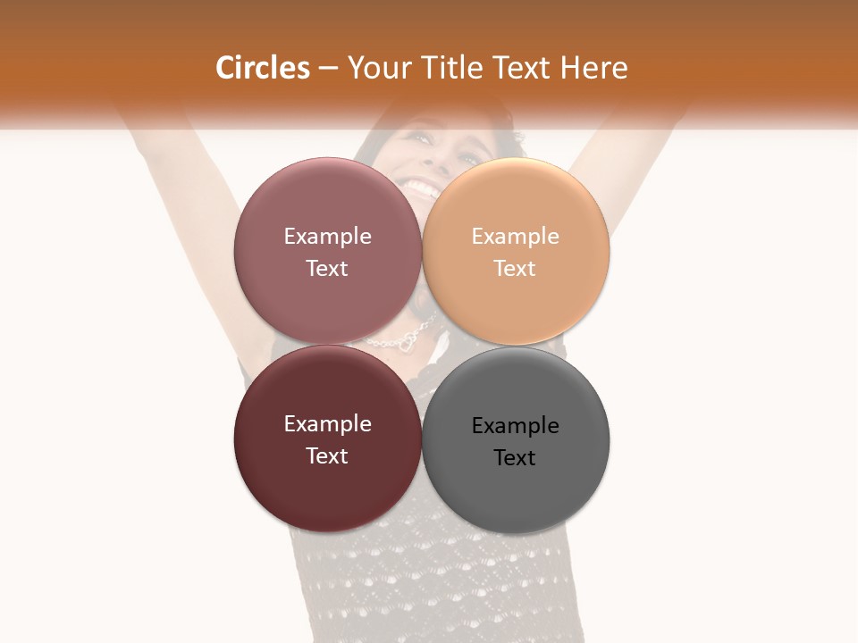 Success Happy Young PowerPoint Template