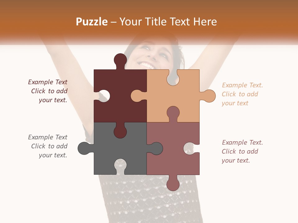 Success Happy Young PowerPoint Template