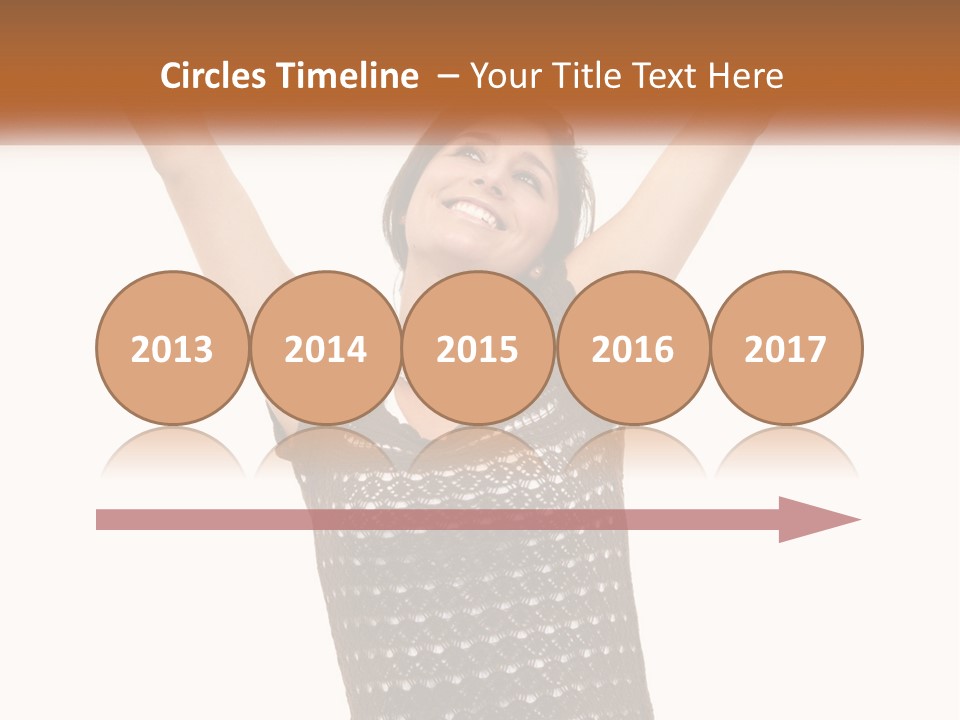 Success Happy Young PowerPoint Template