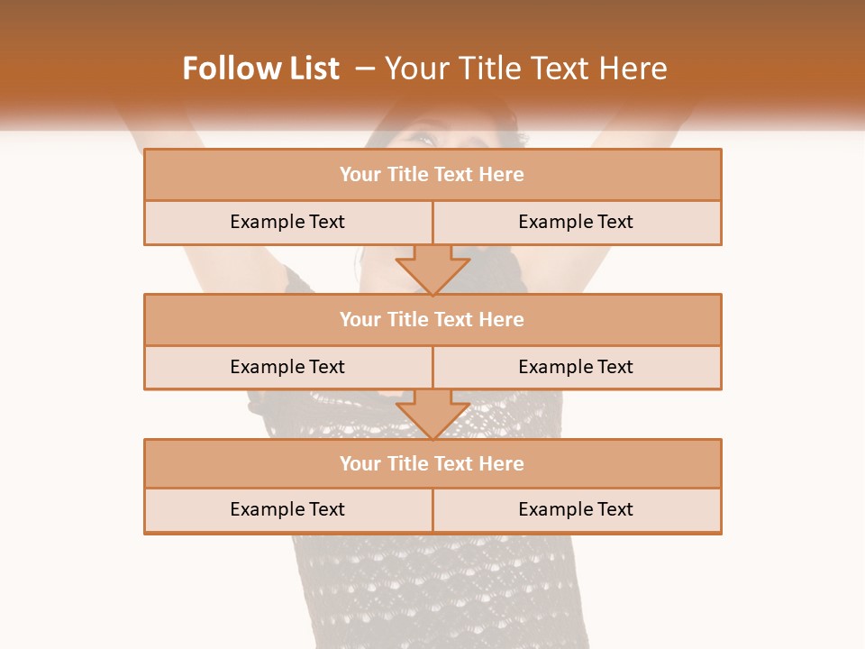 Success Happy Young PowerPoint Template