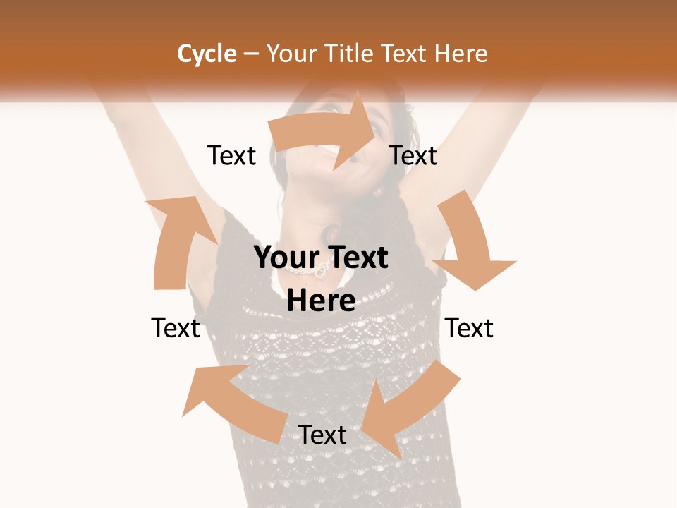 Success Happy Young PowerPoint Template