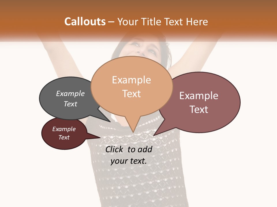 Success Happy Young PowerPoint Template