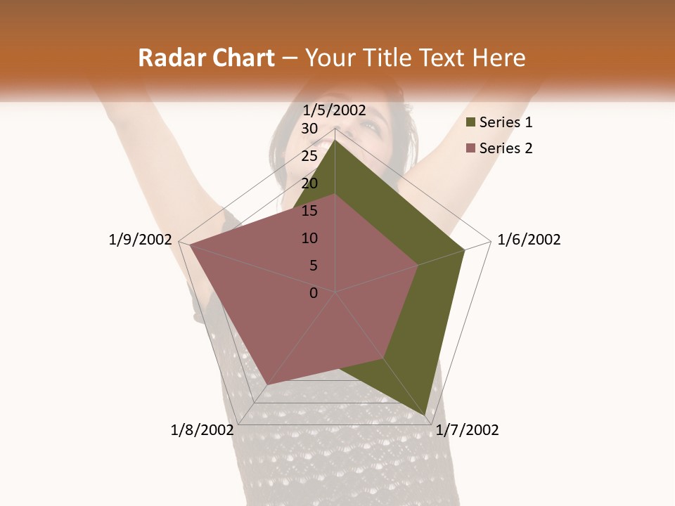 Success Happy Young PowerPoint Template