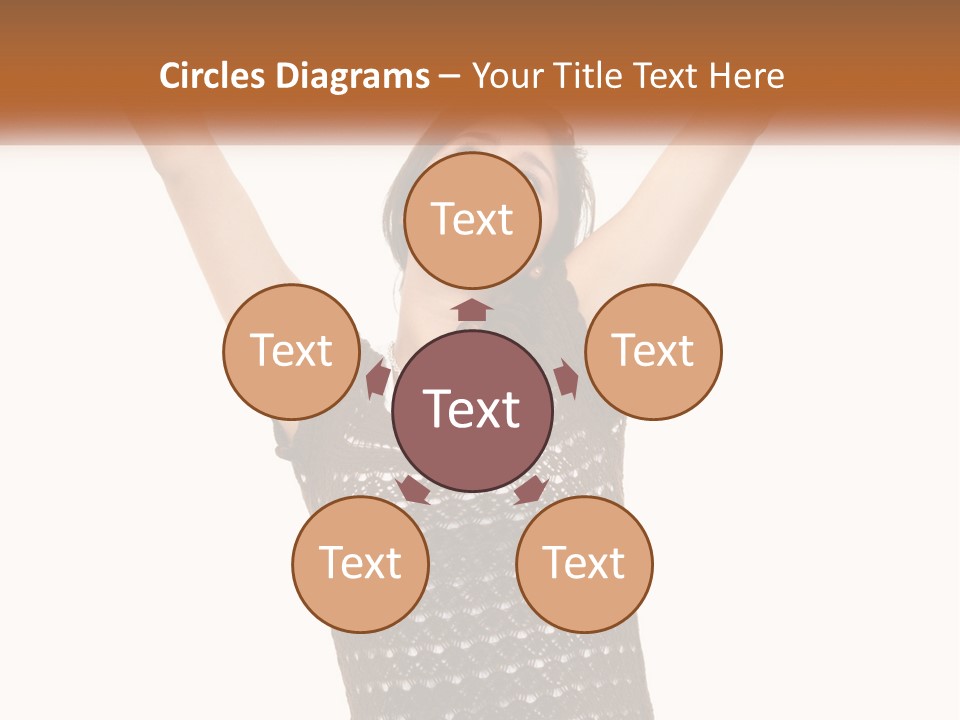 Success Happy Young PowerPoint Template