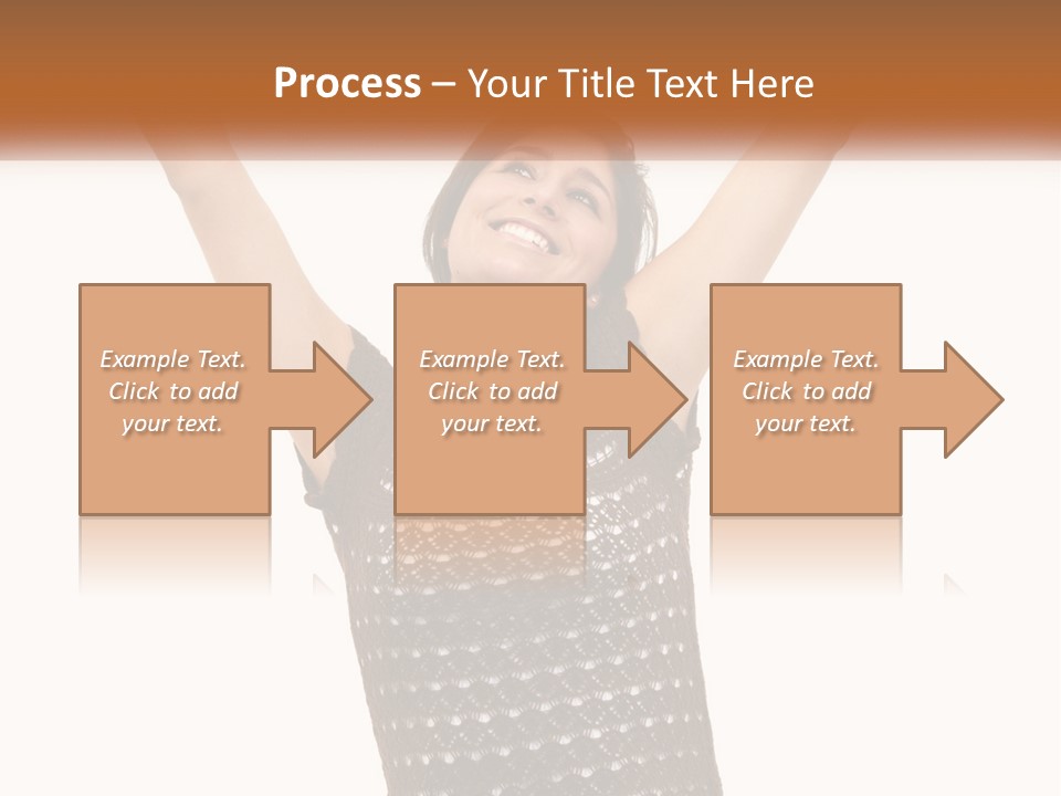Success Happy Young PowerPoint Template