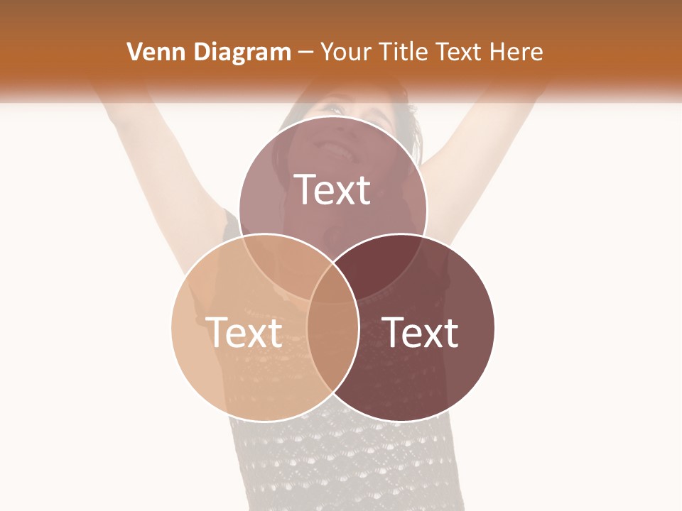 Success Happy Young PowerPoint Template