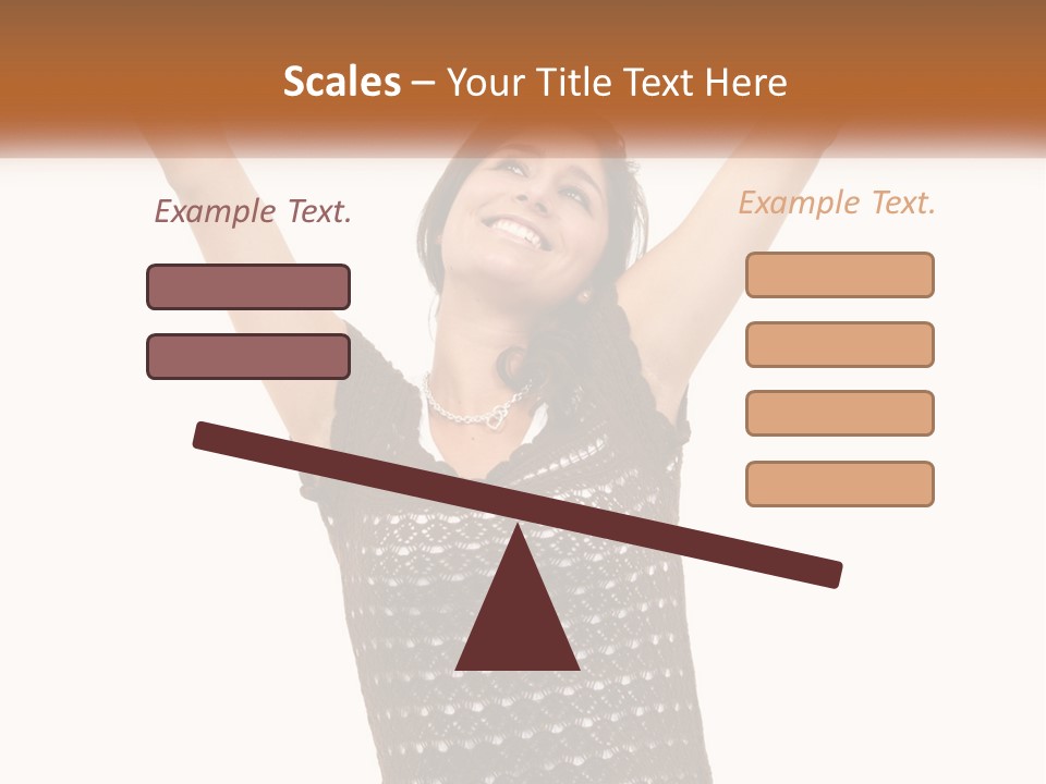 Success Happy Young PowerPoint Template