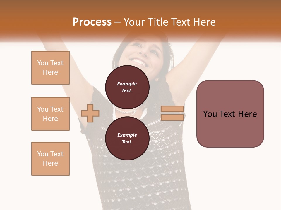 Success Happy Young PowerPoint Template