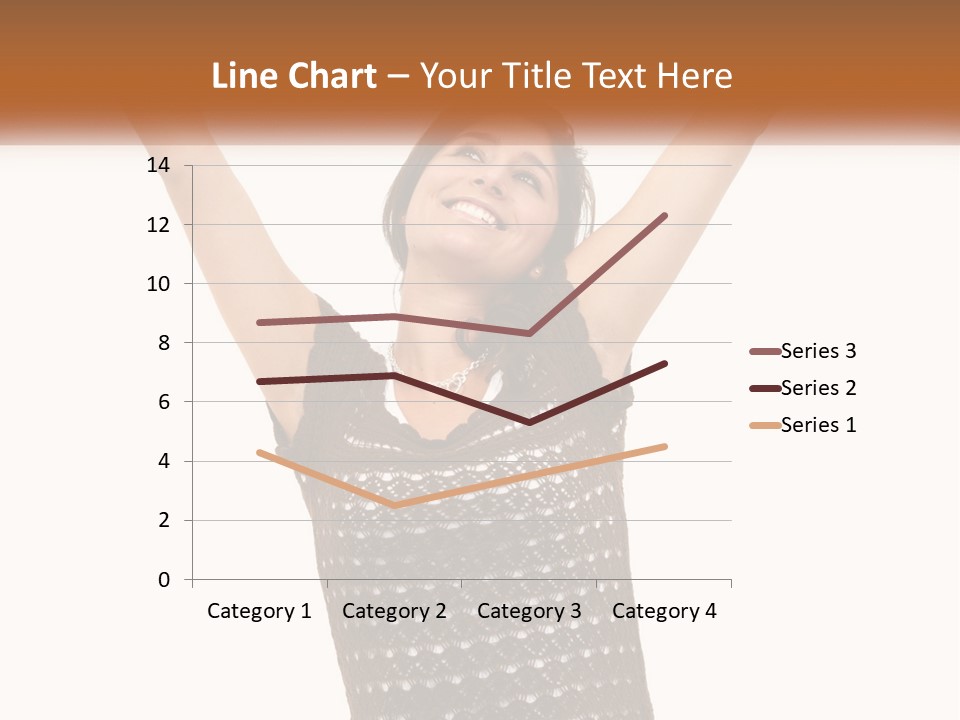 Success Happy Young PowerPoint Template