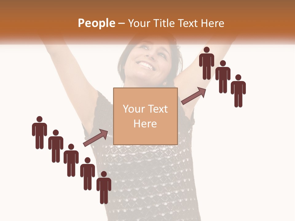 Success Happy Young PowerPoint Template