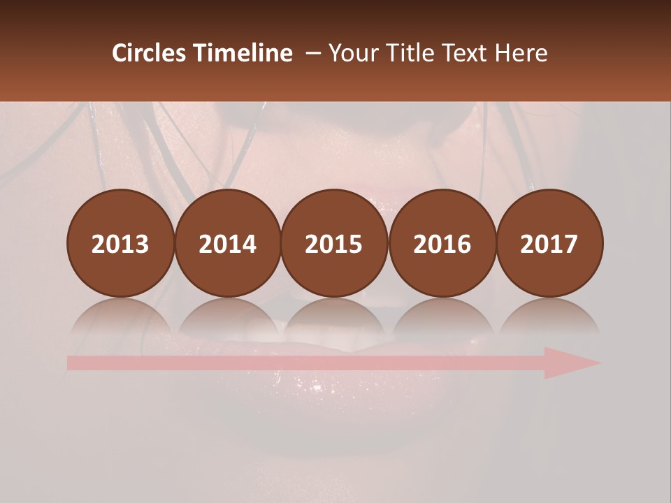 Fashion Face Desire PowerPoint Template