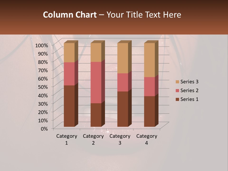 Fashion Face Desire PowerPoint Template