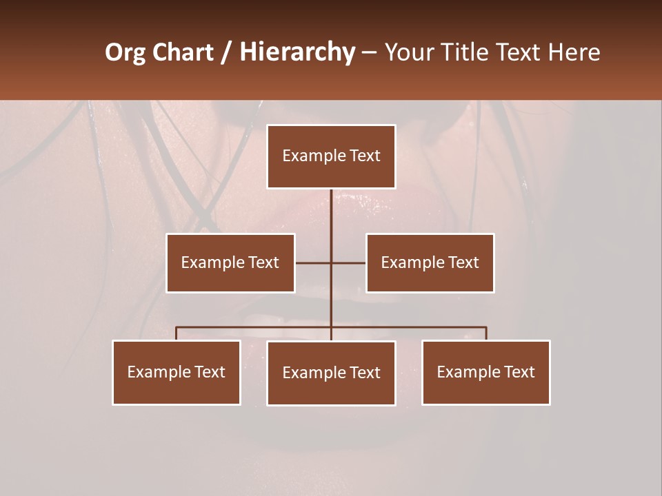 Fashion Face Desire PowerPoint Template