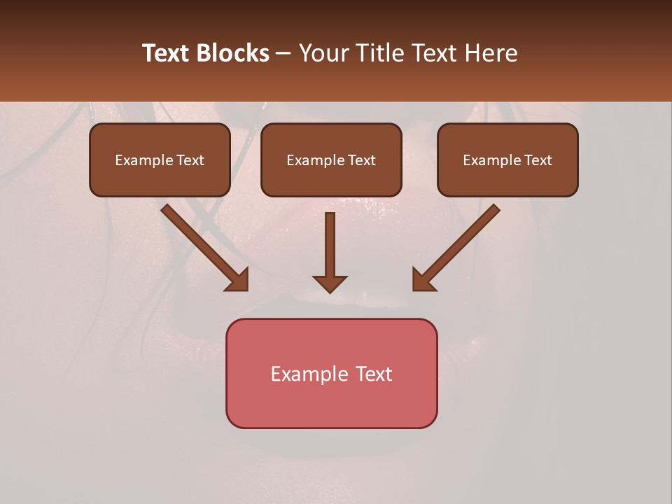 Fashion Face Desire PowerPoint Template