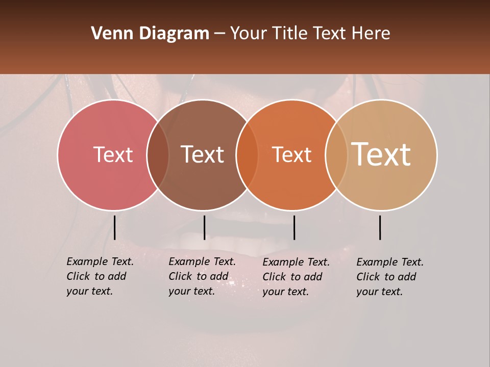 Fashion Face Desire PowerPoint Template
