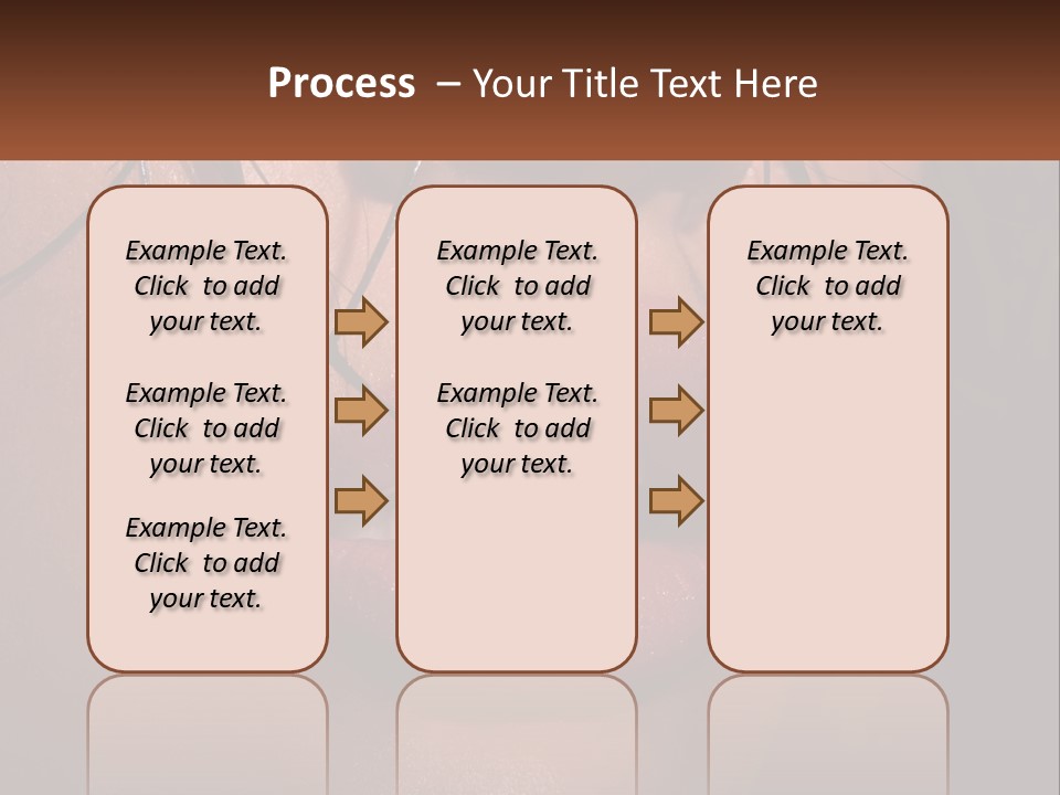Fashion Face Desire PowerPoint Template