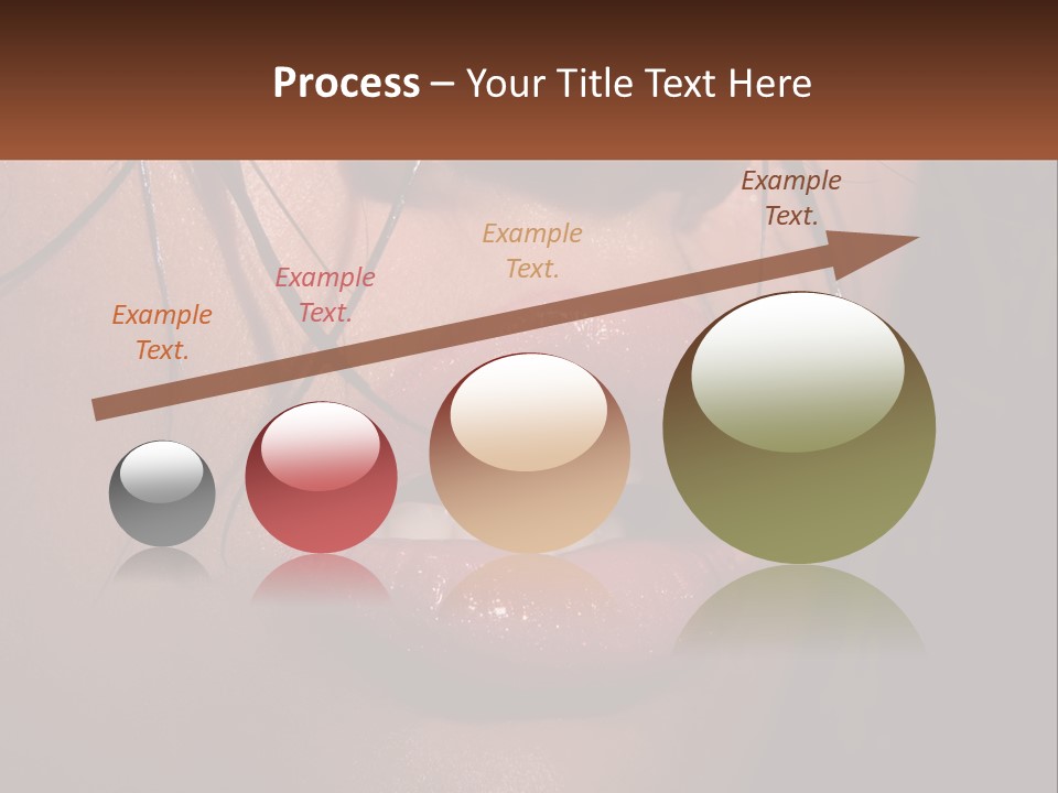 Fashion Face Desire PowerPoint Template