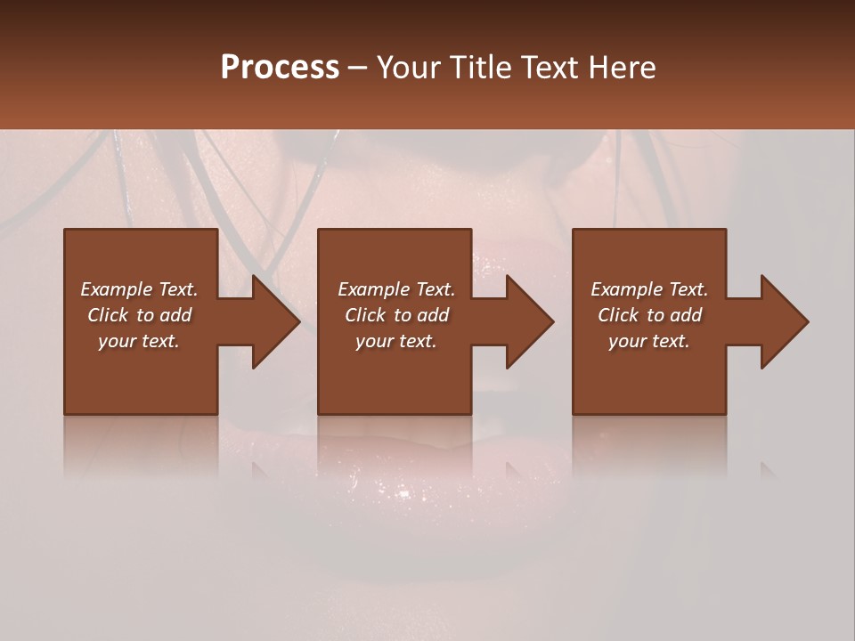 Fashion Face Desire PowerPoint Template