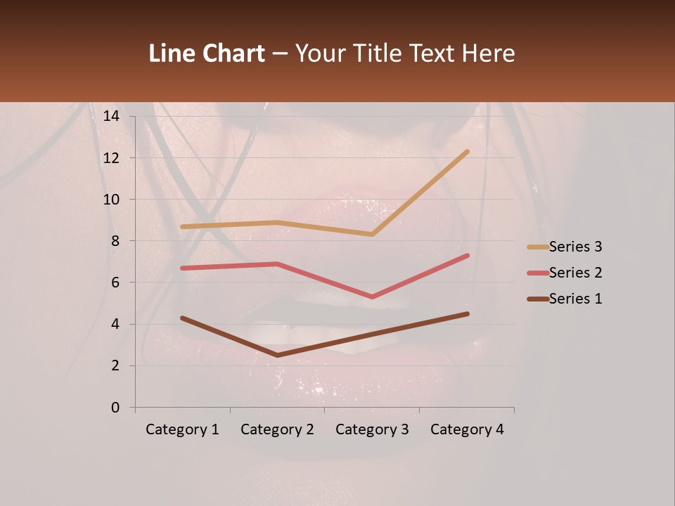 Fashion Face Desire PowerPoint Template