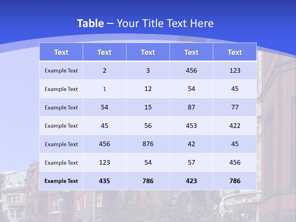 Brick Realty Real PowerPoint Template