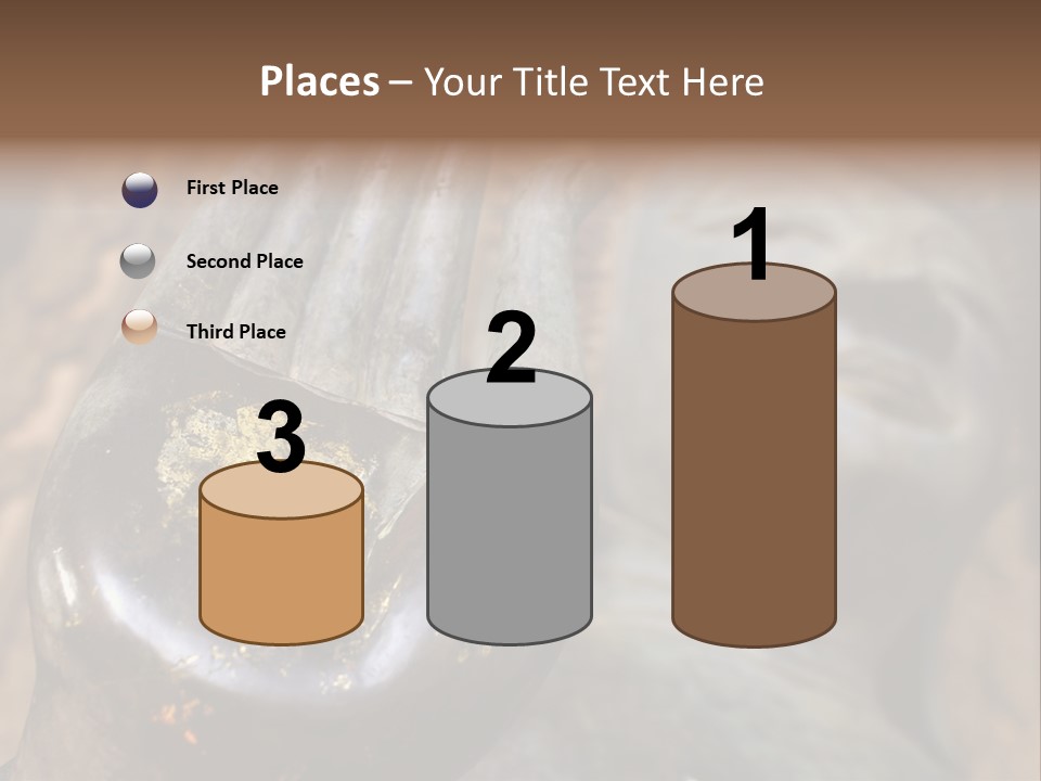 Sculpture Meditating God PowerPoint Template