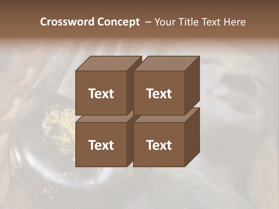 Sculpture Meditating God PowerPoint Template