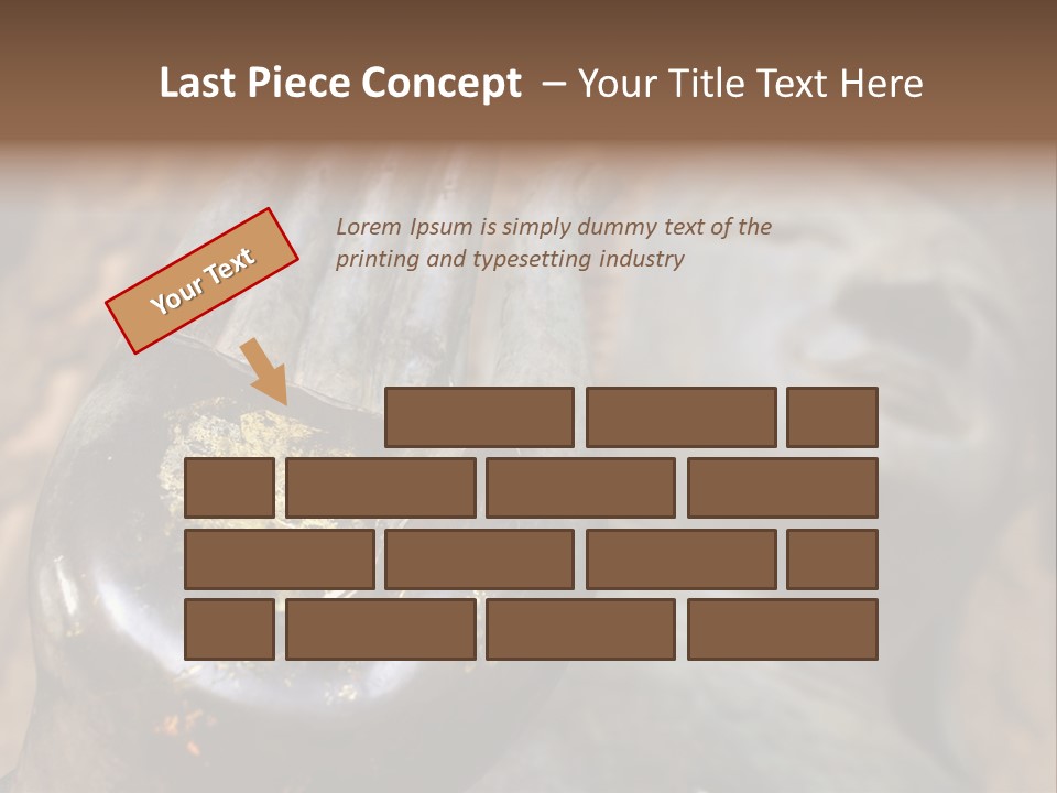 Sculpture Meditating God PowerPoint Template