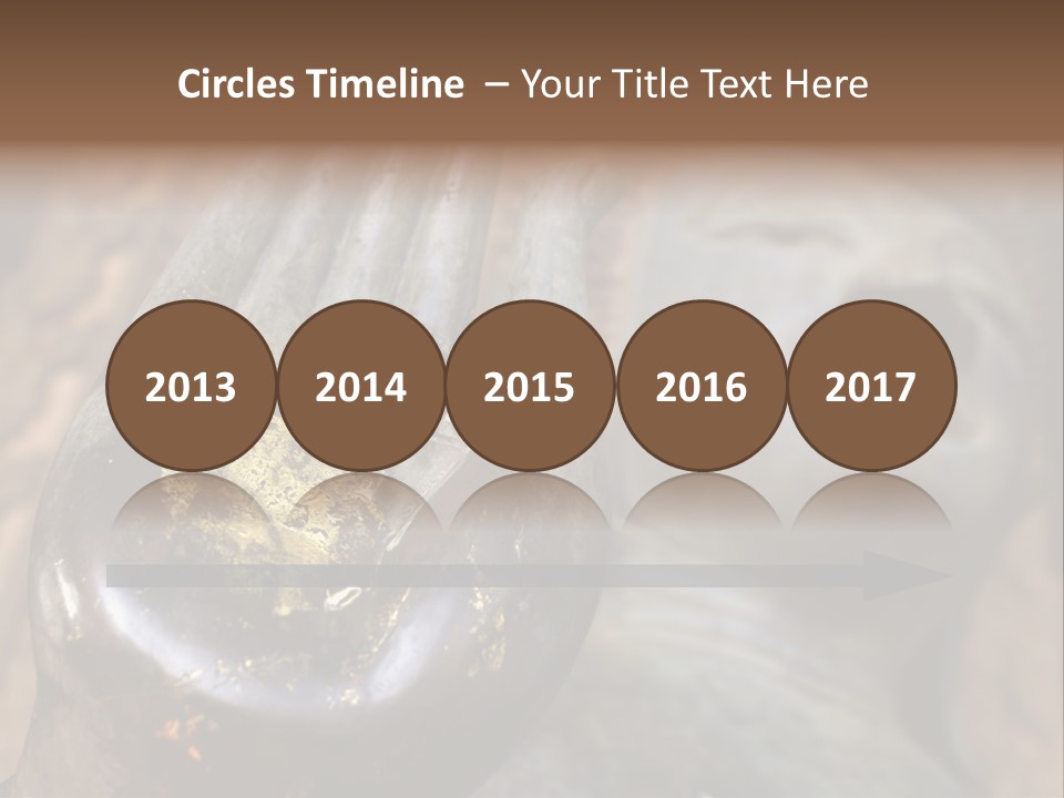 Sculpture Meditating God PowerPoint Template