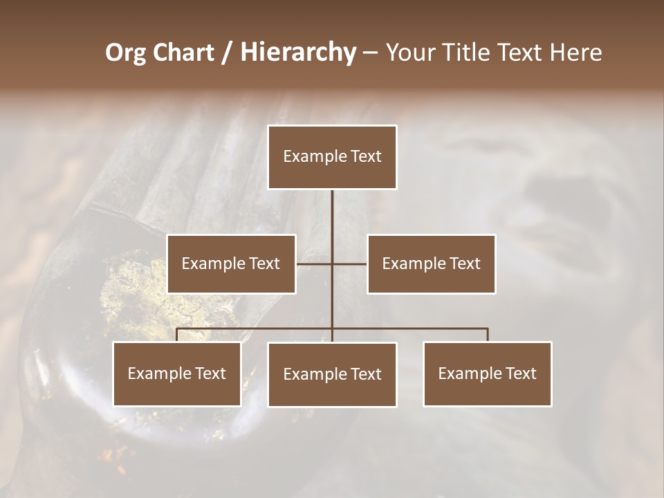 Sculpture Meditating God PowerPoint Template