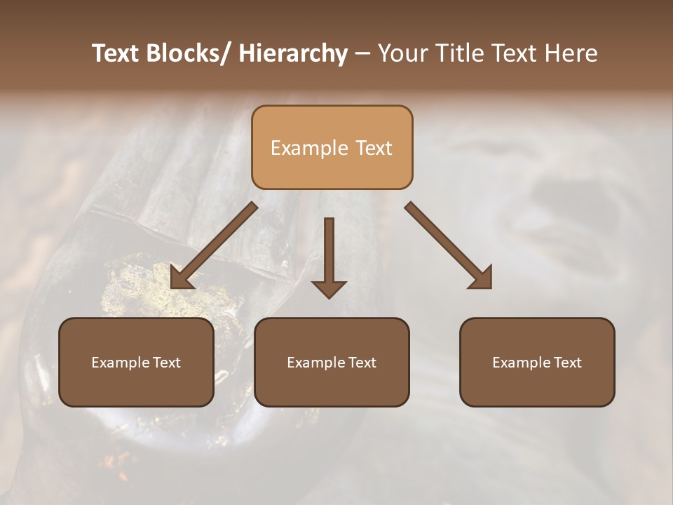 Sculpture Meditating God PowerPoint Template