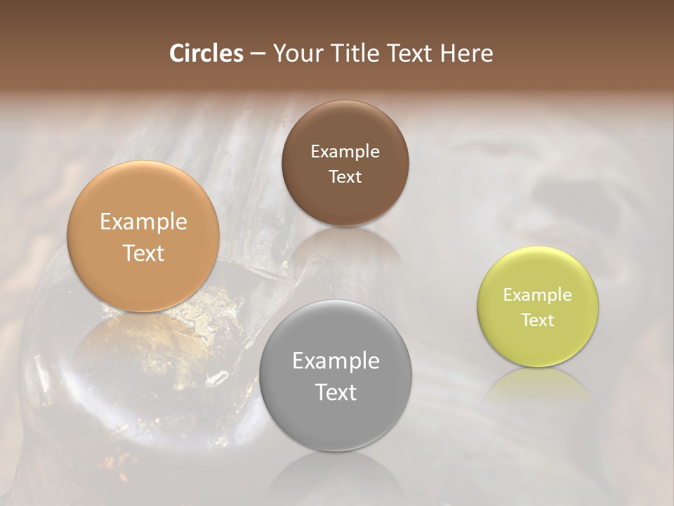 Sculpture Meditating God PowerPoint Template