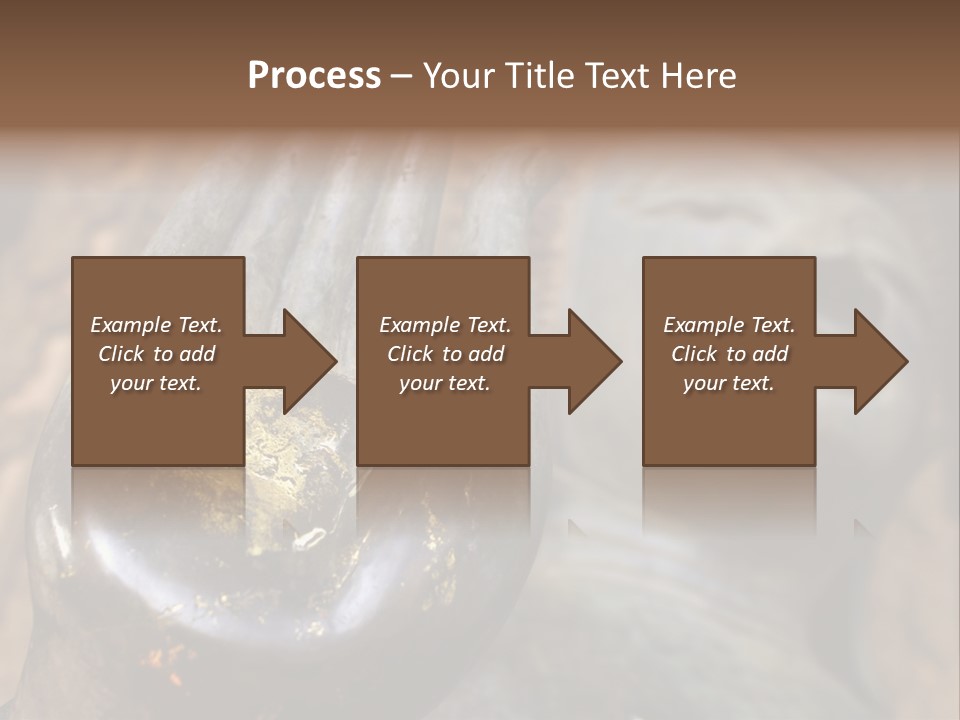Sculpture Meditating God PowerPoint Template