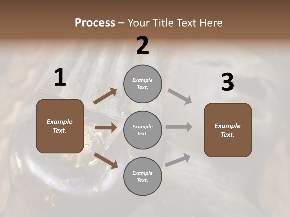 Sculpture Meditating God PowerPoint Template