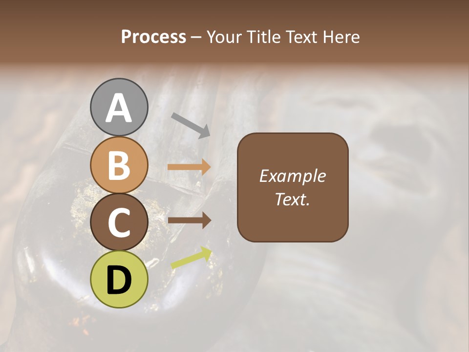 Sculpture Meditating God PowerPoint Template