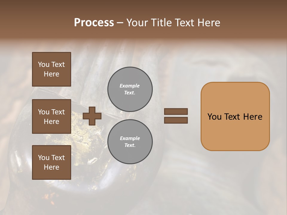 Sculpture Meditating God PowerPoint Template