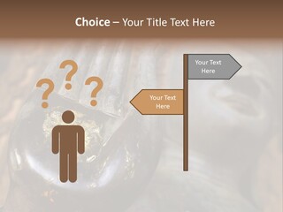 Sculpture Meditating God PowerPoint Template