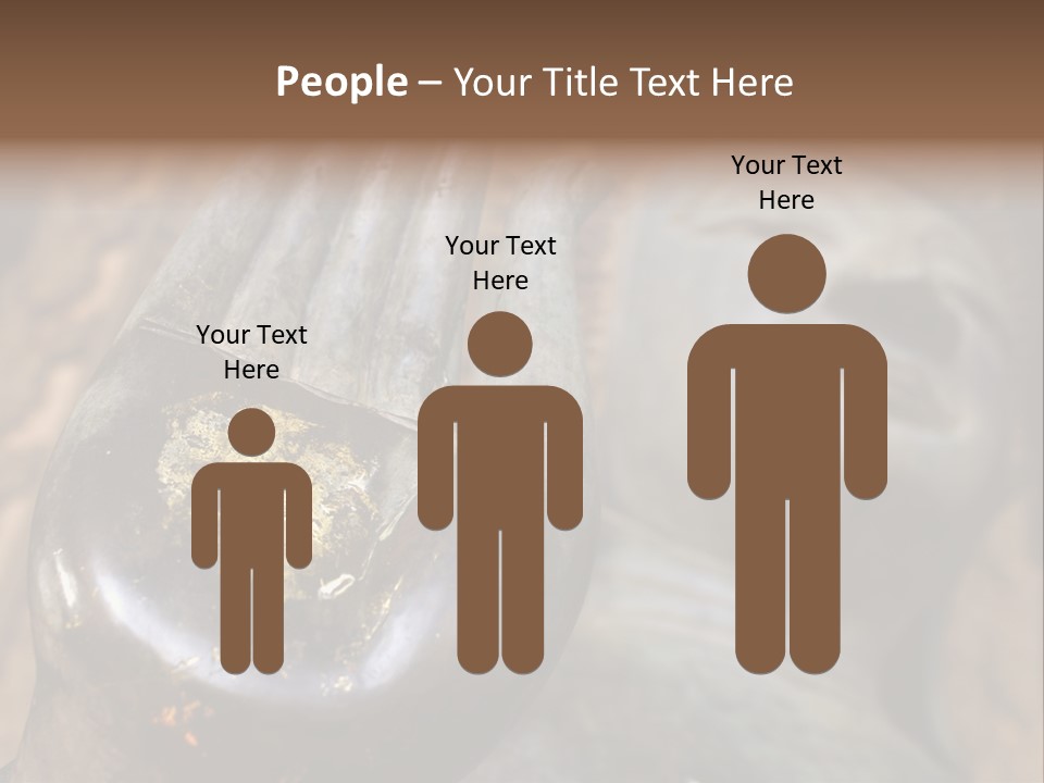 Sculpture Meditating God PowerPoint Template