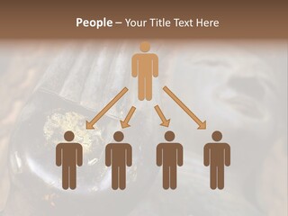 Sculpture Meditating God PowerPoint Template