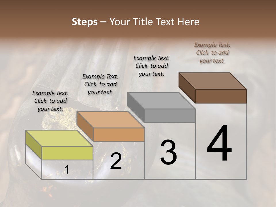 Sculpture Meditating God PowerPoint Template