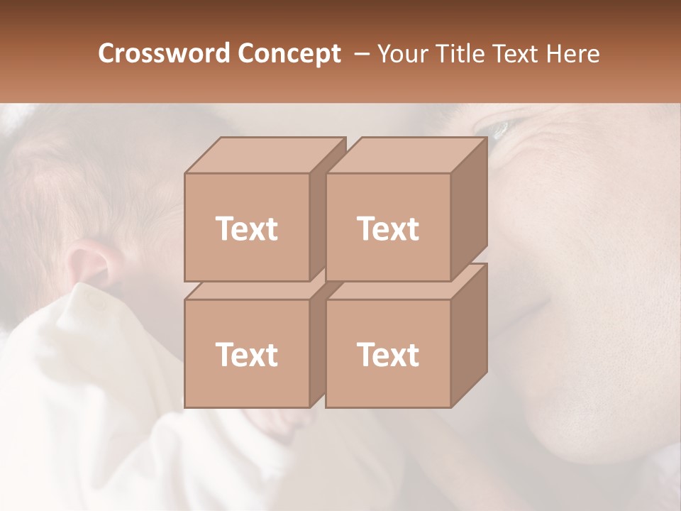 Baby Father Family PowerPoint Template