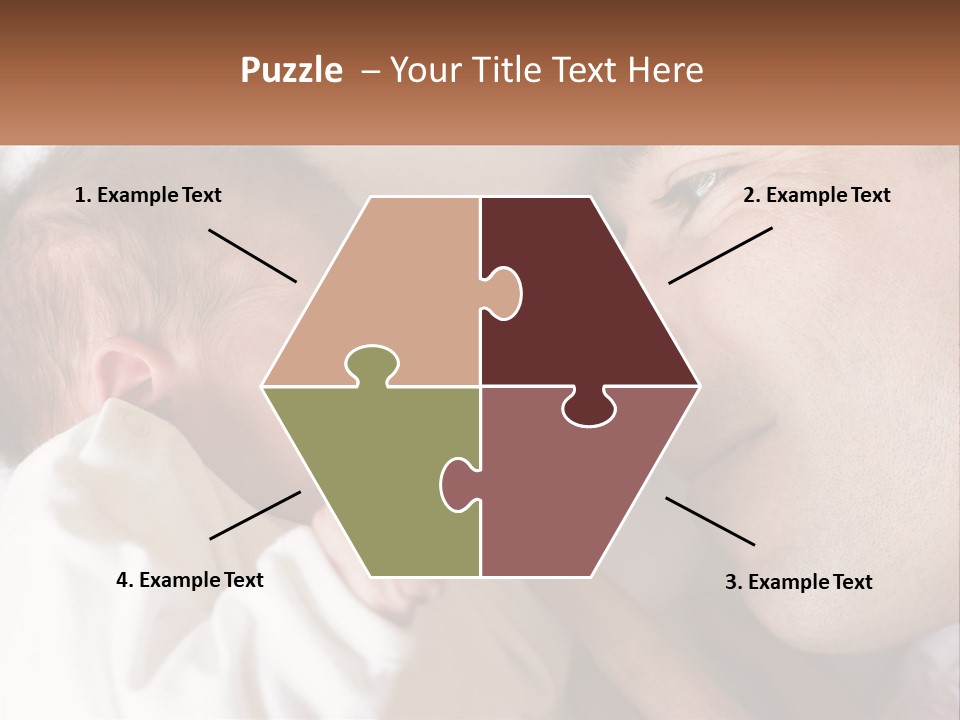 Baby Father Family PowerPoint Template