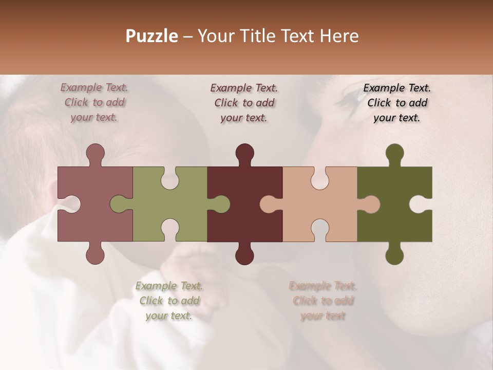 Baby Father Family PowerPoint Template