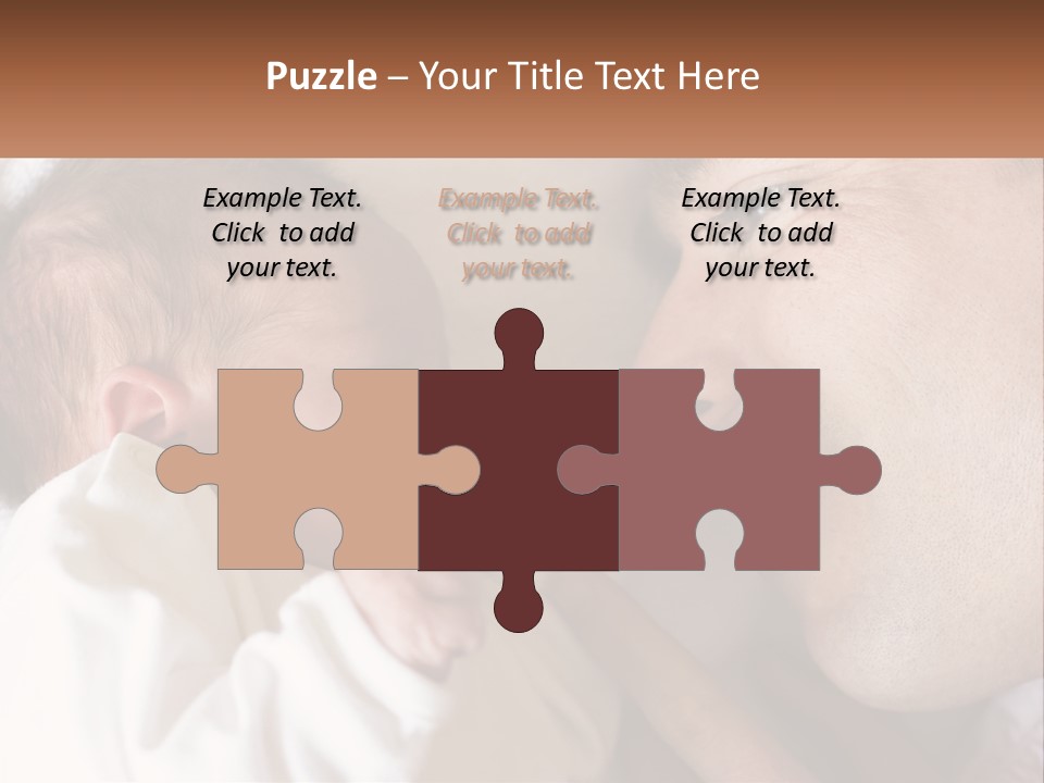 Baby Father Family PowerPoint Template