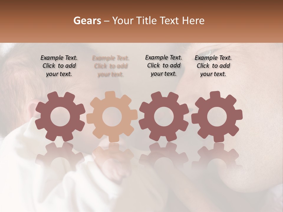 Baby Father Family PowerPoint Template